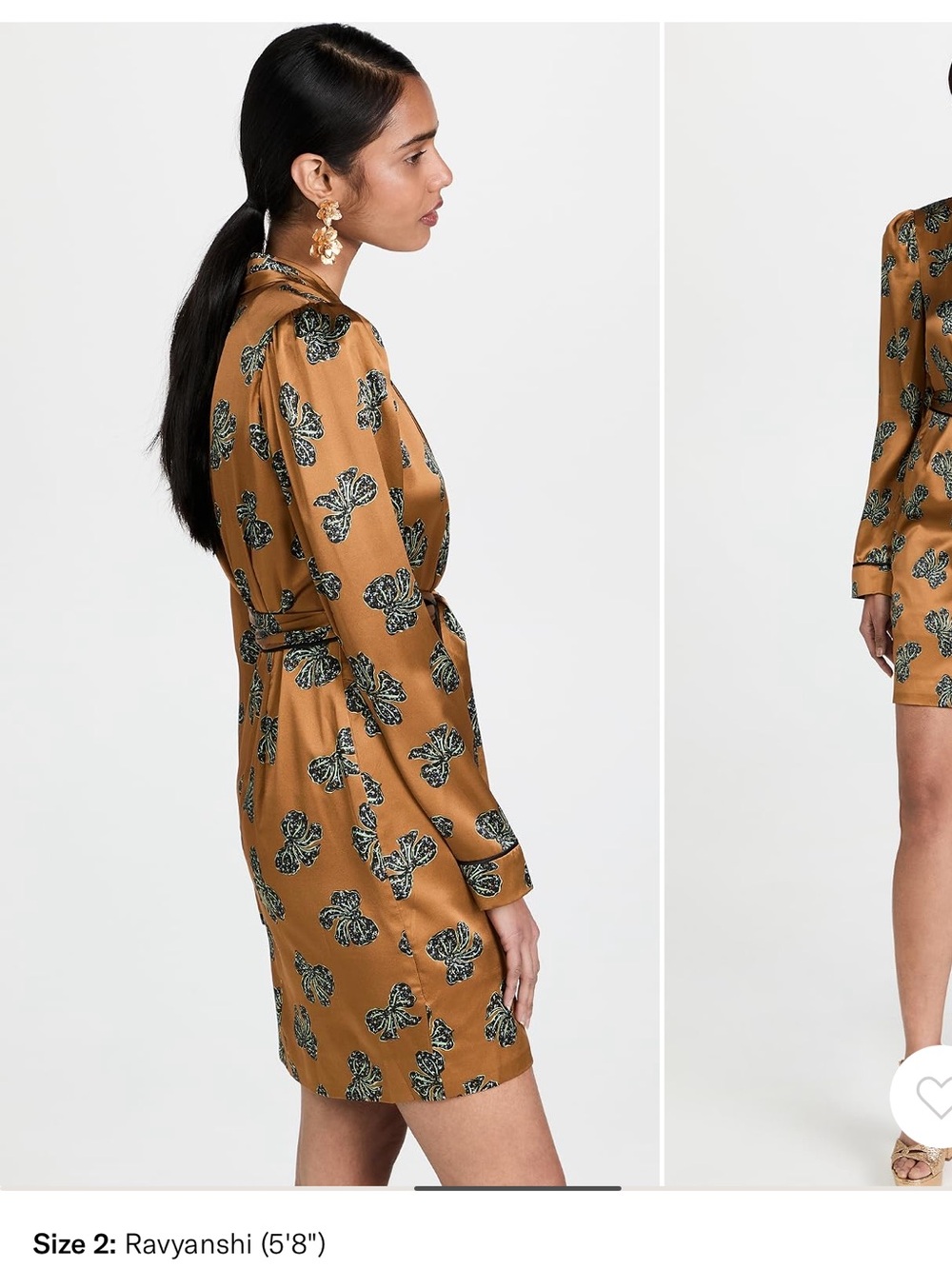 SALONI Bibi Piped Dress - Picture 13 of 16